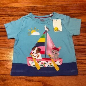 Baby Boden kids sailboat shirt